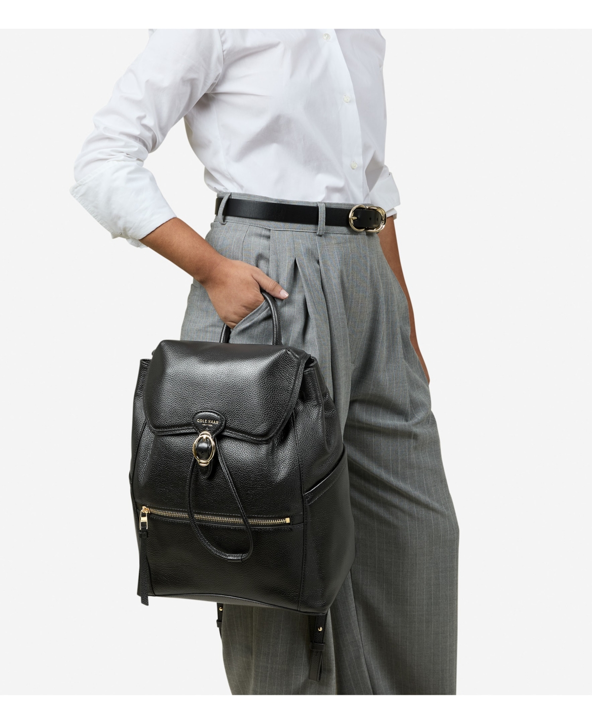 Cole Haan Alexandria Small Flap Backpack