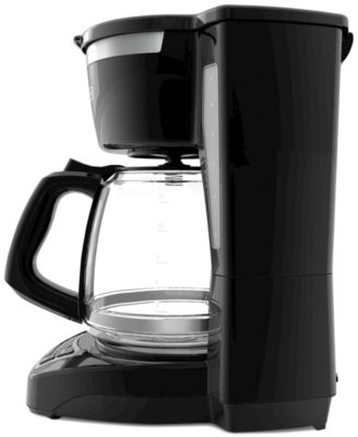 Black & Decker 12-Cup Programmable Coffee Maker, Black, CM1160B