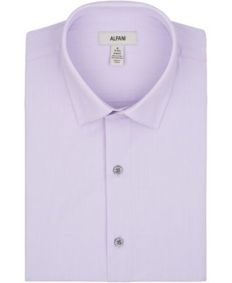 Men's Slim-Fit Solid Dress Shirt