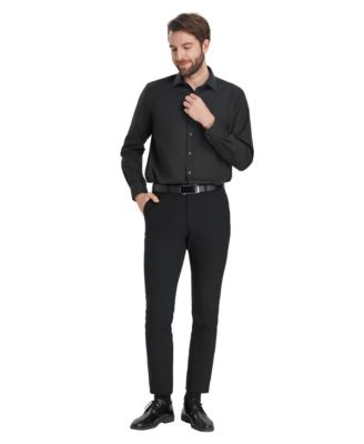 Men's Regular Fit Solid Dress Shirt