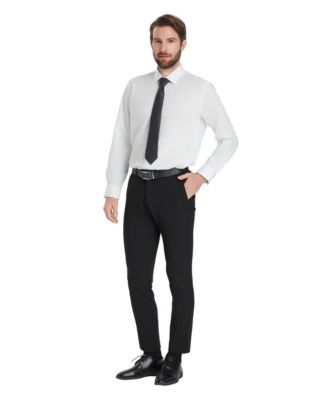 Men's Regular-Fit Solid Dress Shirt