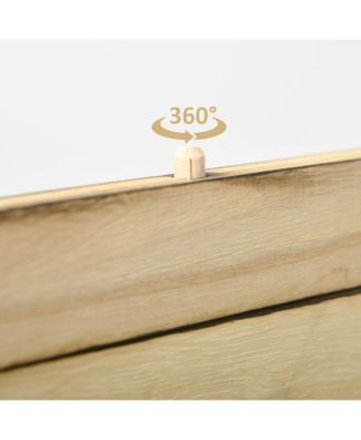 4 Panel Room Divider, Folding Privacy Screens