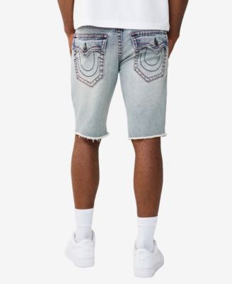 Men's Straight-Fit Hem Shorts