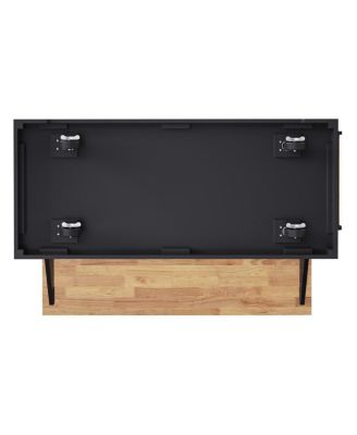 Streamdale 54" Large Kitchen Island with Drop Leaf, Rolling Cart with 4 Doors, 3 Drawers