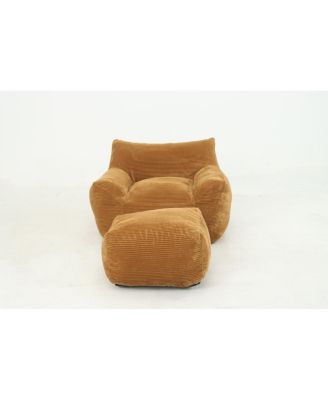 Oversized Comfy Bean Bag Chair for Adults, Living Room Lazy Sofa for Bedroom & Dorm