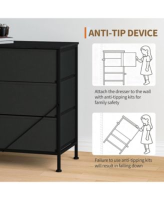70 Inch Dresser for Bedroom, TV Stand for 65, 75, 80 Inch TV, 12 Fabric Drawer Long Dresser, Wide Chest of Drawer