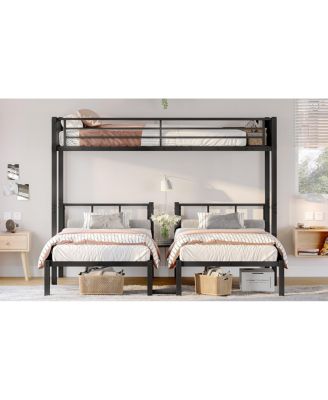  over Metal Triple Bunk Bed