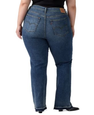 Trendy Plus Size 725 High-Rise Bootcut Jeans