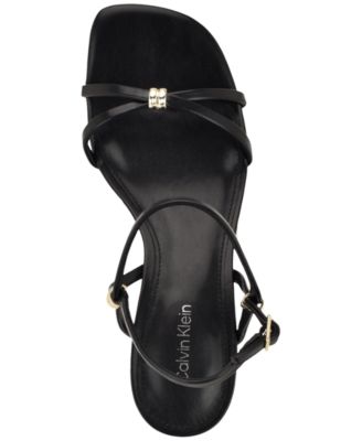 Calvin Klein Women's Black Dress Sandals | Macy's