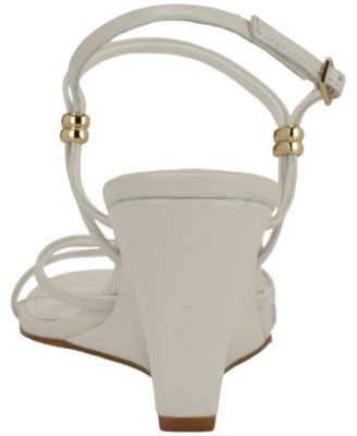 Women's Deliney Strappy Wedge Dress Sandals