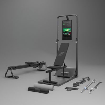 Home Gym, Smart AI-Powered Multi-Functional Smith Machine for Full Body Strength Training, All-in-one Gym Equ