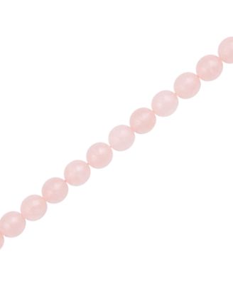 3-Pc. Green Jade, Lavender Quartz and Rose Quartz (6mm) Stretch Bracelet Set