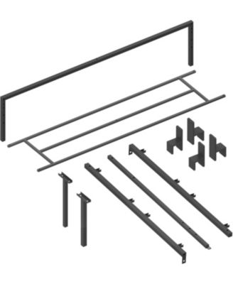 Metal Bed Frame, Platform Bed Frame with Steel Slat Support Heavy Duty Frame, No Box Spring Needed, Easy Size