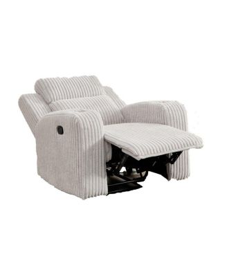  Reclining Corduroy Sofa Couch with Cup Holders