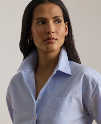 Women's Spread Collar Relaxed Fit Shirt