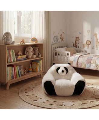 Panda Beanbag Chair - Soft Plush, 29.65 inches