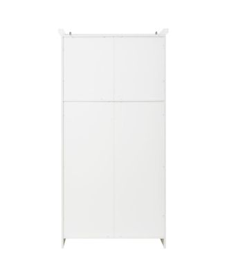 Freestanding Kitchen Pantry Cabinet, 35.5x17.6x70.9