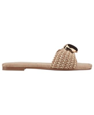Women's Nalena Ornamented Woven Flat Sandals