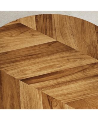 Round Coffee Table 30 Inch Center Table 2-Tier Coffee Table Industrial Accent Tables with Adjustable Feet Living Room Tables with Storage Shelf