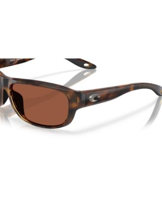 Unisex Rectangle Clipperton Polarized Sunglasses, 6S9119