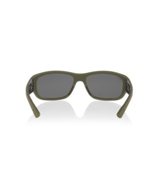 Unisex Rectangle Mauklele Polarized Sunglasses, MJ000796