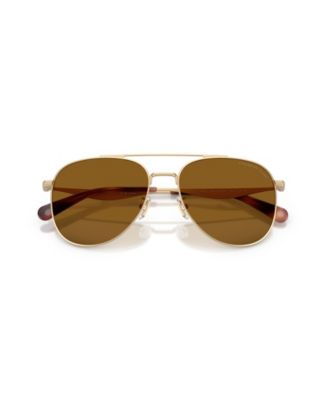 Men's Pilot Polarized Sunglasses, CDP40 HC7190