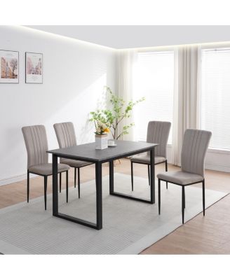 Dining Chairs Set of 4 Modern Velvet Upholstered Chairs