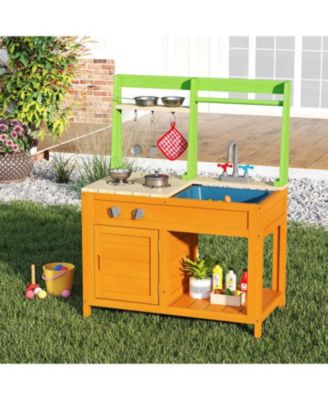 Kids Outdoor Mud Kitchen Playset