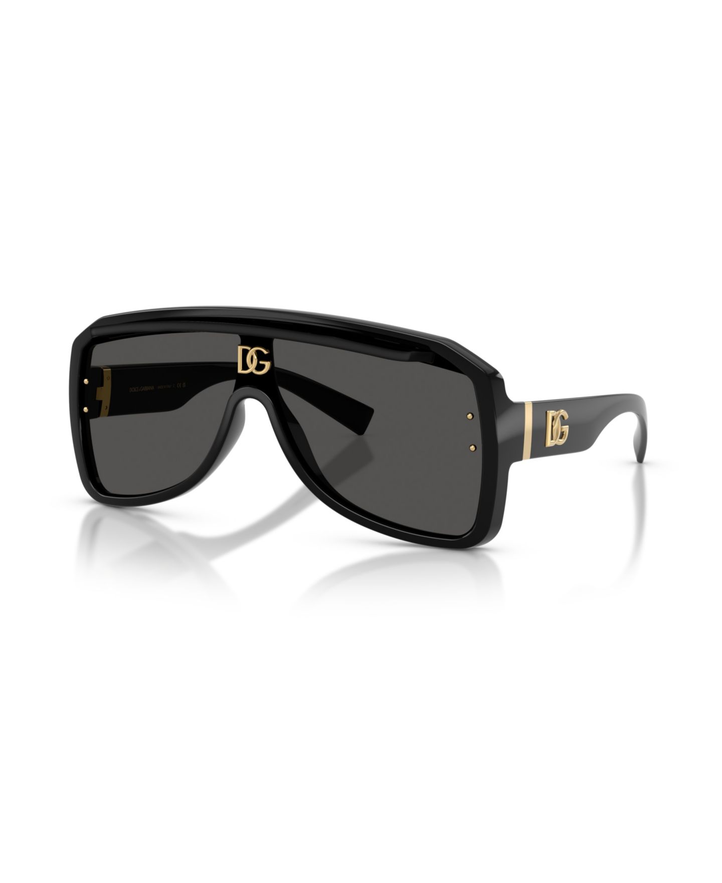 Солнцезащитные очки Dolce&Gabbana Unisex Pilot Sunglasses, DG6205, цвет: Чёрный — фото 1
