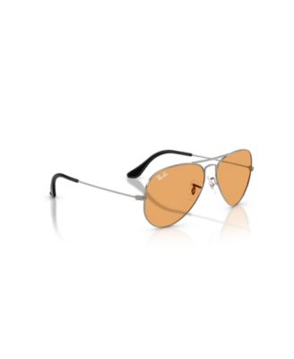 Unisex Pilot Aviator Large Metal Sunglasses, RB3025