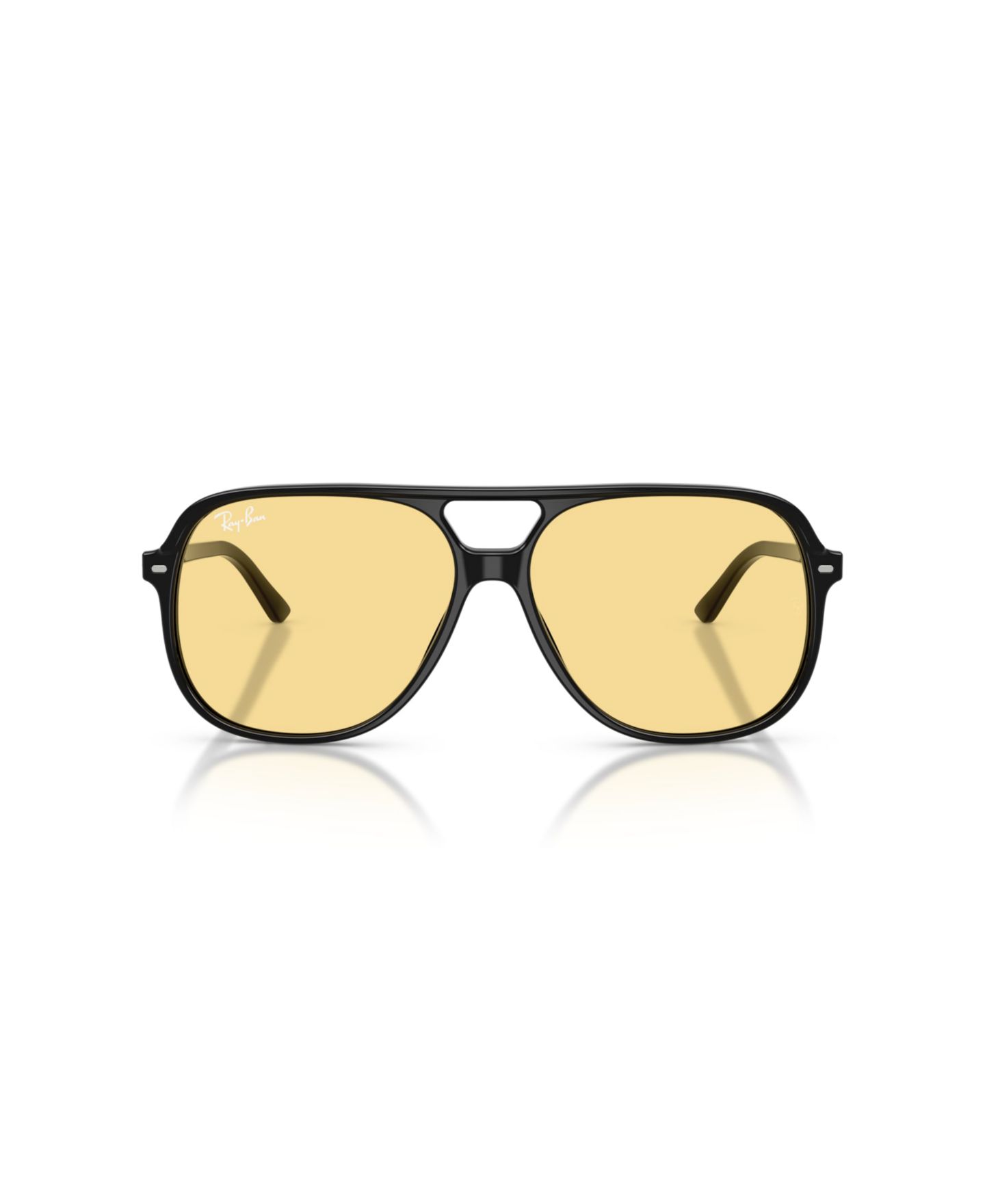 Солнцезащитные очки Ray-Ban Unisex Square Sunglasses, Bill RB2198, цвет: Чёрный — фото 2