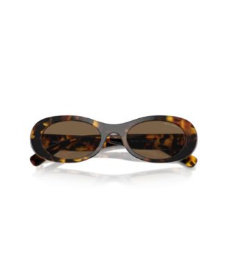 Miu Miu Women's Oval Sunglasses, MU 06ZS