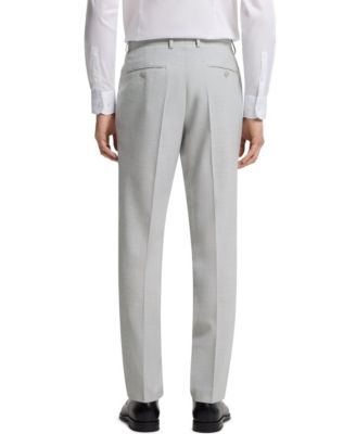 BOSS by Men's Micro-Patterned 2-Piece Slim-Fit Suit