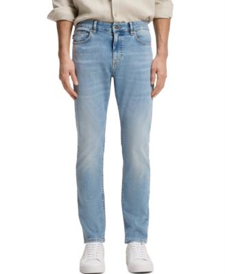 BOSS by Men's Soft-Motion Denim Delaware Slim-Fit Jeans