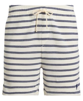 Men's Striped Slim-Fit Shorts
