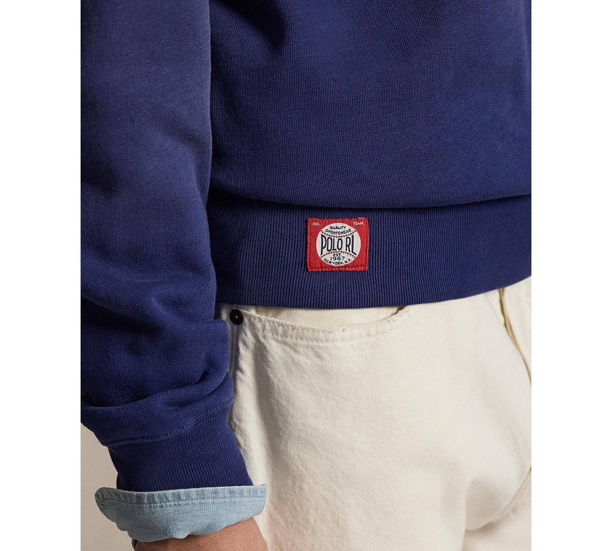 Polo Ralph Lauren Men's Yankees Embroidered Fleece Sweatshirt