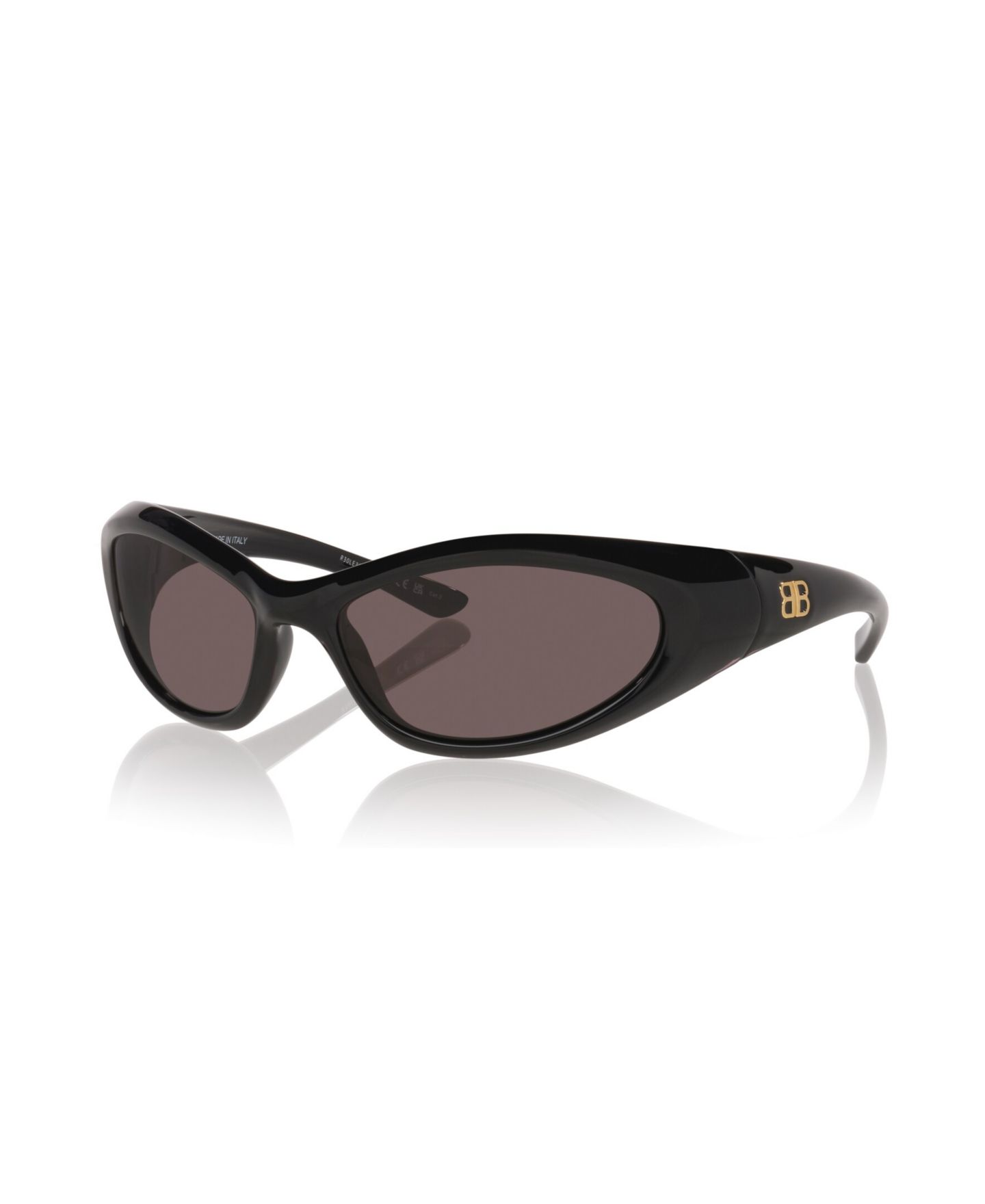 Солнцезащитные очки Balenciaga Unisex Cat Eye, BB0384S 6E000370, цвет: Чёрный — фото 1
