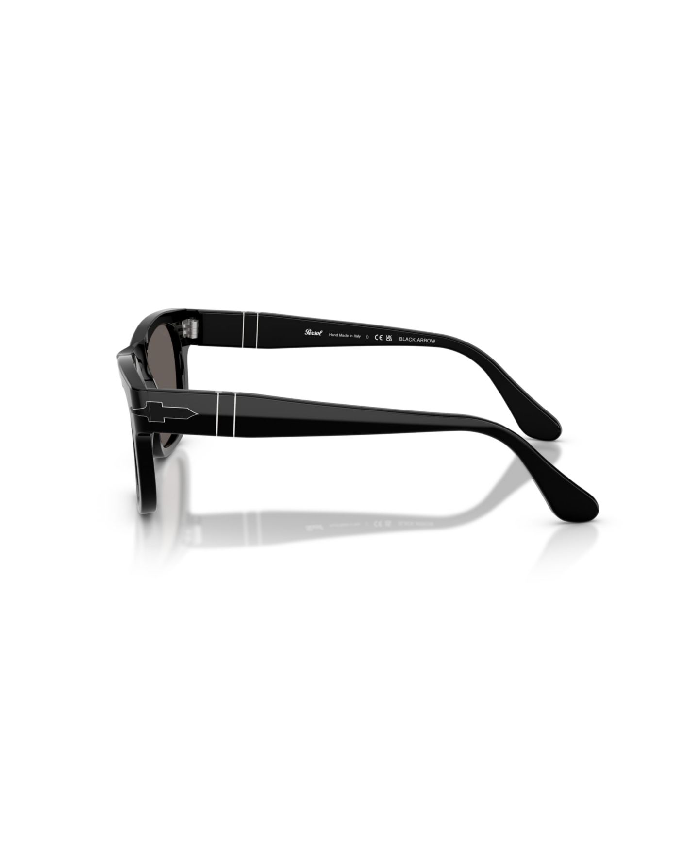 Солнцезащитные очки Persol Unisex Rectangle, PO3269S, цвет: Чёрный — фото 3