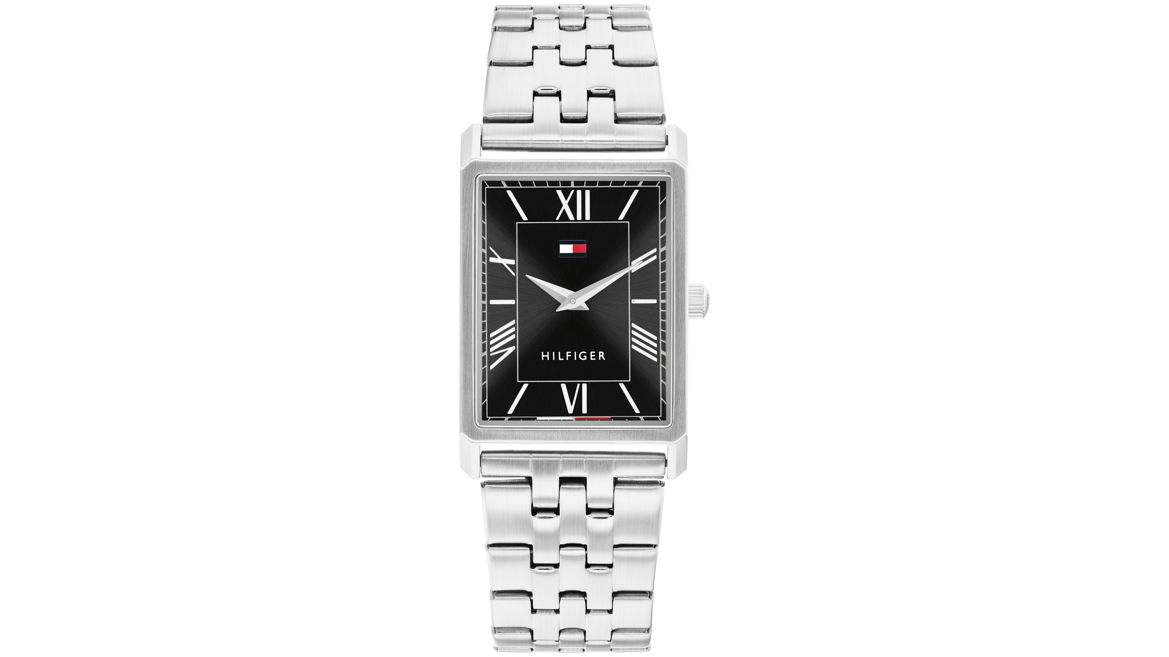 Tommy Hilfiger Men's Quartz Silver Tone Stainless Steel Bracelet Watch, 25.5 mm