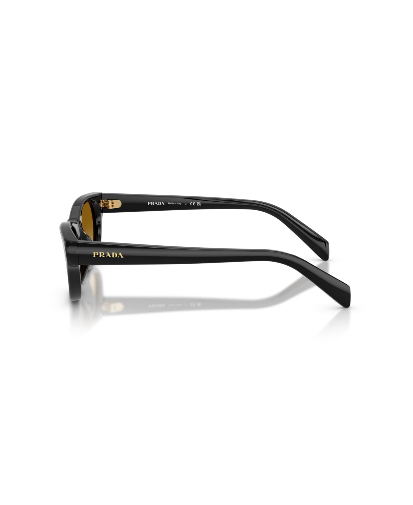 Женские солнцезащитные очки Prada Cat Eye, PR C08S, цвет: Чёрный — фото 3