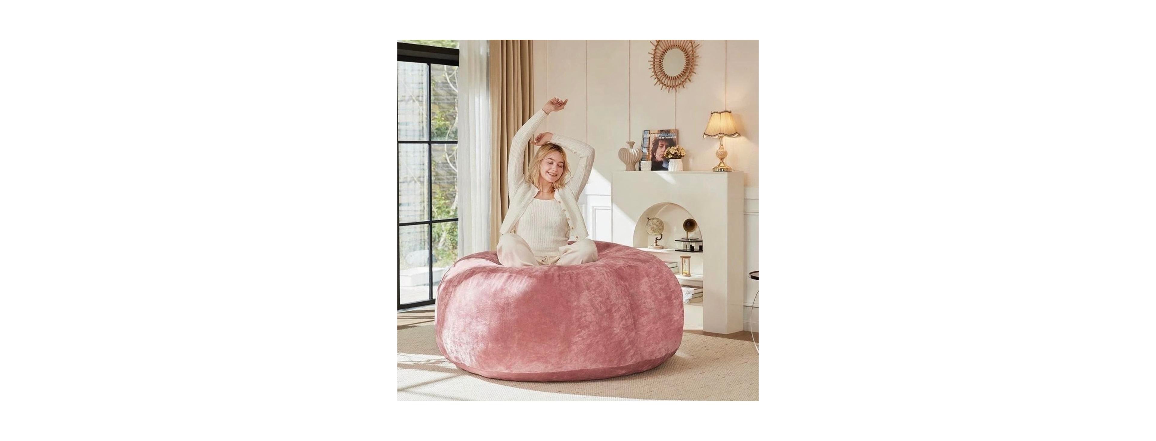 Streamdale Furniture Superior Comfort Bean Bag Chairs with Memory Foam Filling