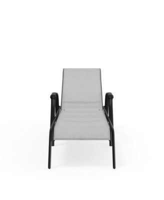 Oasis 4-Position Adjustable Outdoor Chaise Lounge