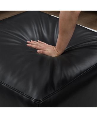 78.5" Loveseat for Living Room, Apartment, Faux Leather Couch