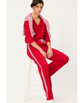 Women's Side Stripe Jersey Drawstring Pant