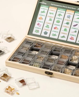 Companion Planting Made Easy Seed Bank Set, 32-Variety