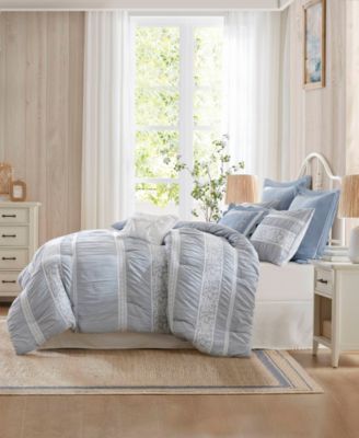 Perryn Jacquard 7-Pc. Comforter Set, King