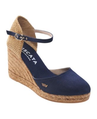 Satuna Canvas Espadrille Wedges