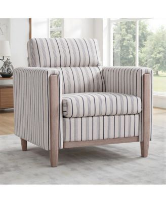 Streamdale PU Cover Sofa with Rubber Wood Legs