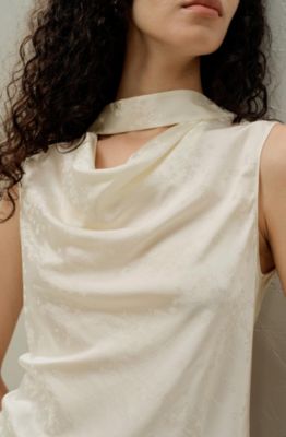 Women's Ying Jacquard Silk Tank