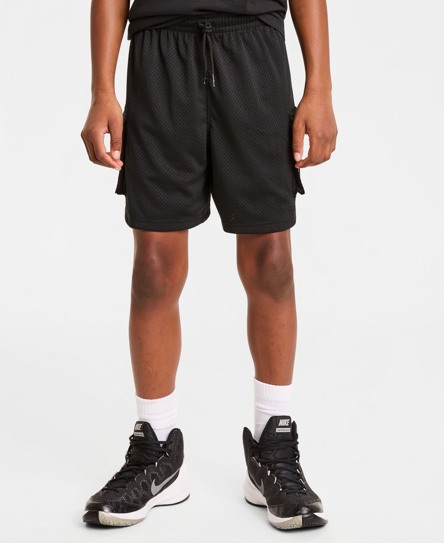 Шорты Jordan JDB Festival Cargo Shorts для мальчиков, цвет: Чёрный — фото 1